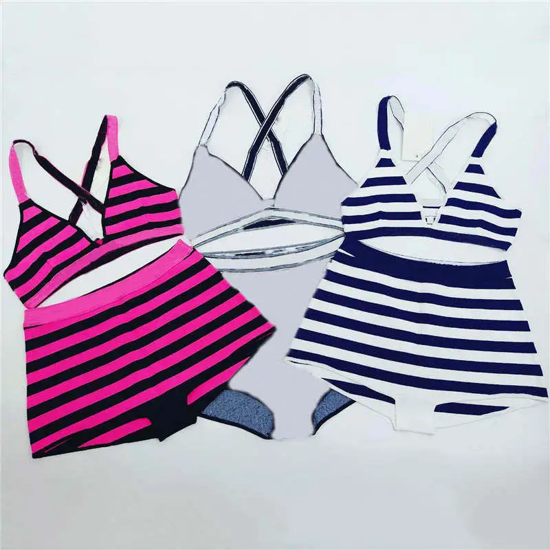 

Luxury Knitted Designer Ladies Swimsuit Bikinis Set Sexy High Waist Women Swimwear