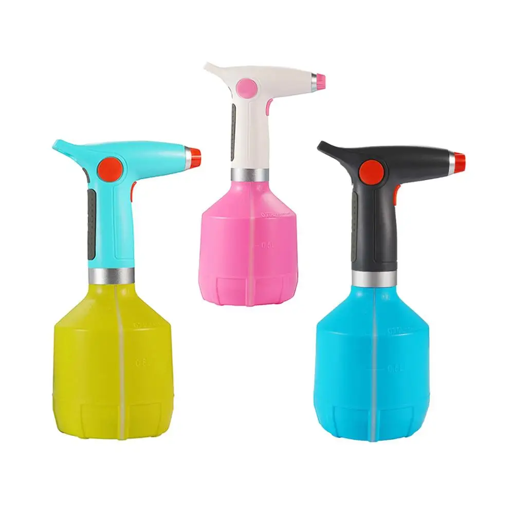 

Portable USB Rechargeable Battery Power Operated Water Spraying Fine Nano Mist Pump Electric Sprayer, Green, blue, pink
