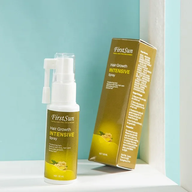 

Pure Organic 30ml Ginger Oil Help Hair Regrowth Hair Repair Essence Spray Permanent Hair Growth Serum