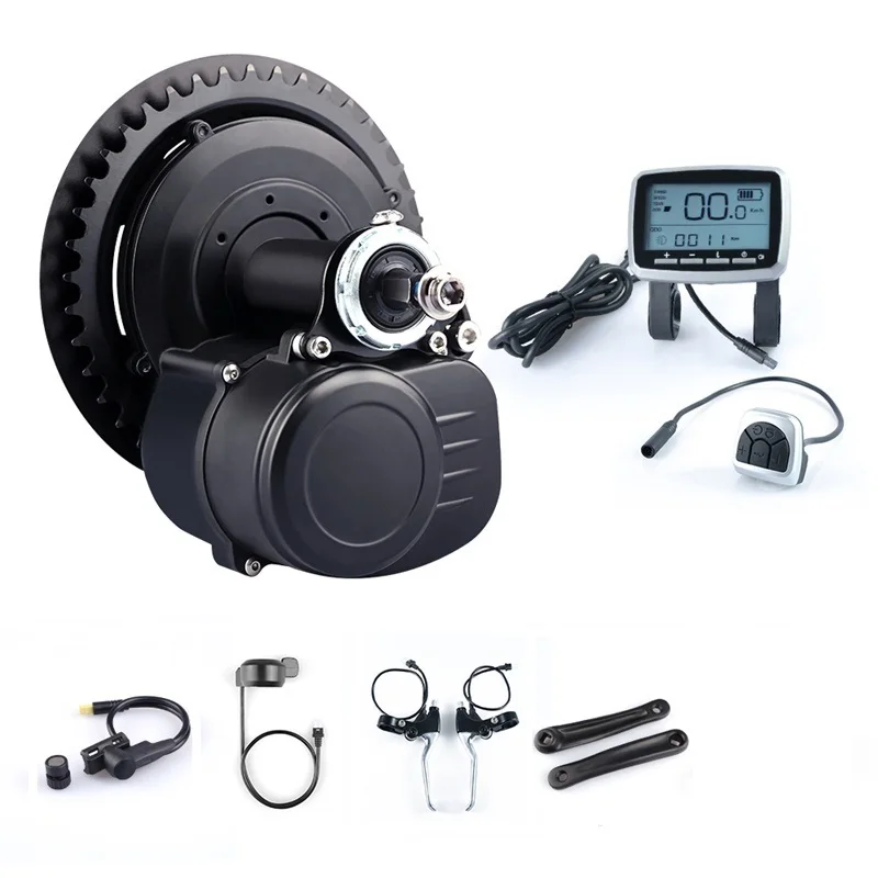

Wholesale Torque sensor tongsheng TSDZ2 e bike motor 48v 500w electric bike mid motor kit