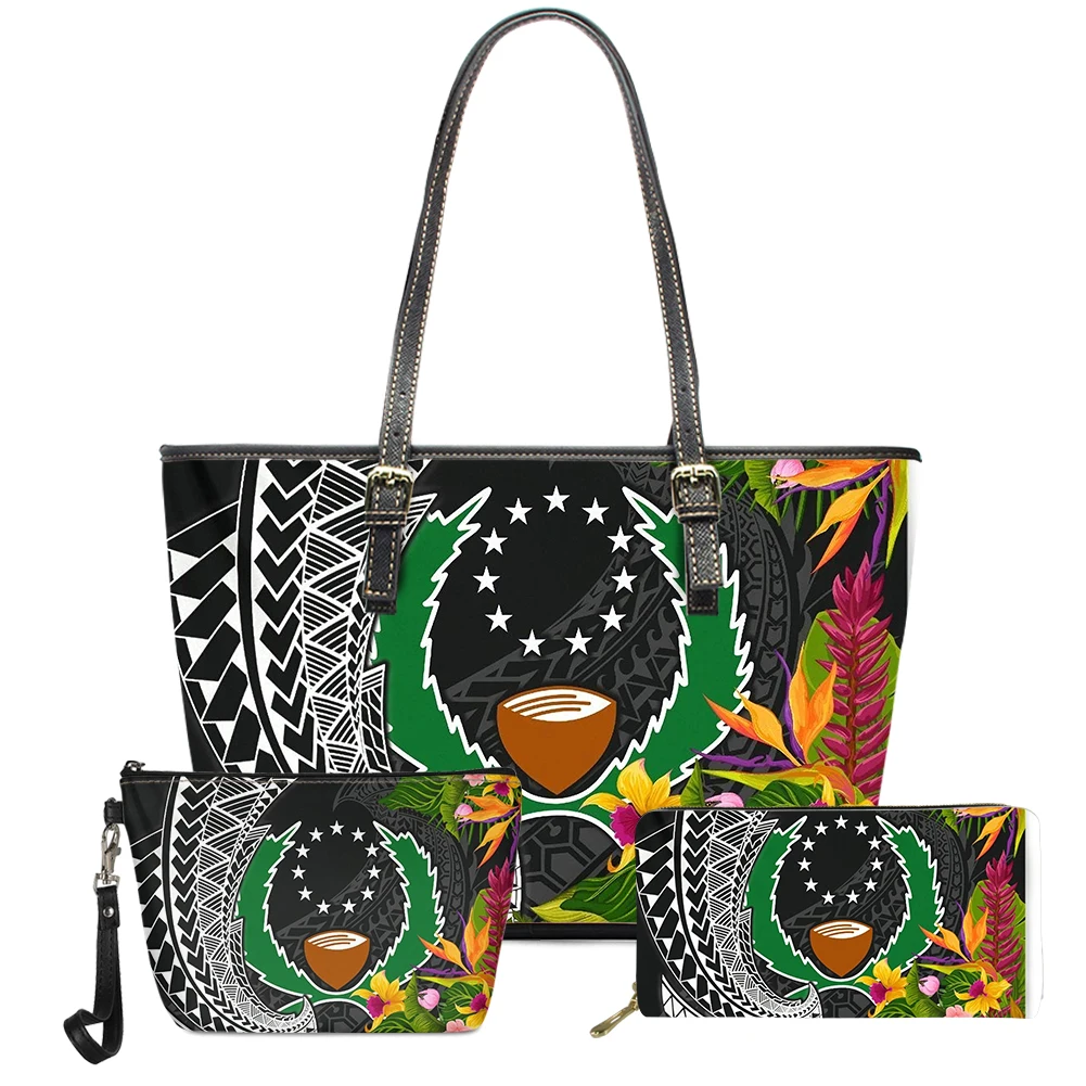 

purses and handbags Pohnpei Polynesian designer bags handbags women famous brands 3 in 1 set ladies shoulder handbags in bulk