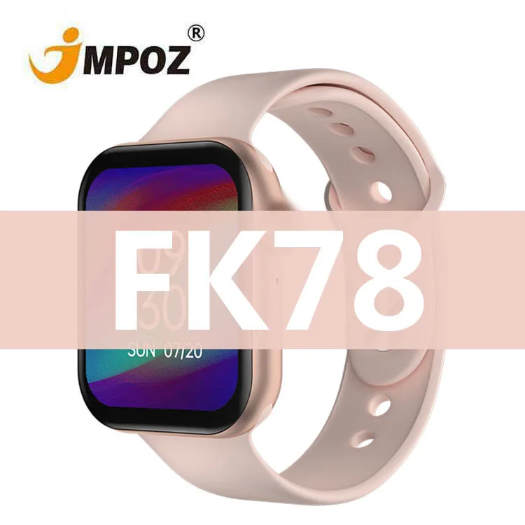 

FK78 bracelet 1.78 inch HD call Sport Waterproof GPS Wristwatch reloj fk78 smart watch FK88 W26+ W26 fk78 smartwatch series 6