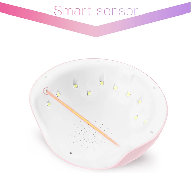 30W Led Gel Lamp Adapter Uv 150 W Nail Kiss Semi Cured Best For Nails Lamps Black And Gold Dryer Rechargeable Cordless 86W