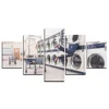 Wall art 5 pieces Modern Giclee Canvas Prints Paintings to Photo Printed Artwork for Wall Decor Creative - fun laundry room