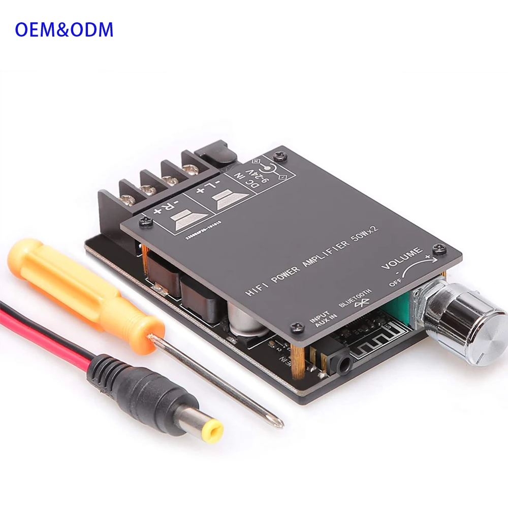 

SUA-502C 100w Audio Amp Board Dual Channel DC8-24V for Wireless Car Speakers