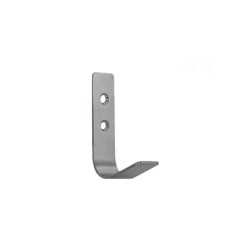

Modern hotel toilet stainless steel single coat wall mounted hanging hooks