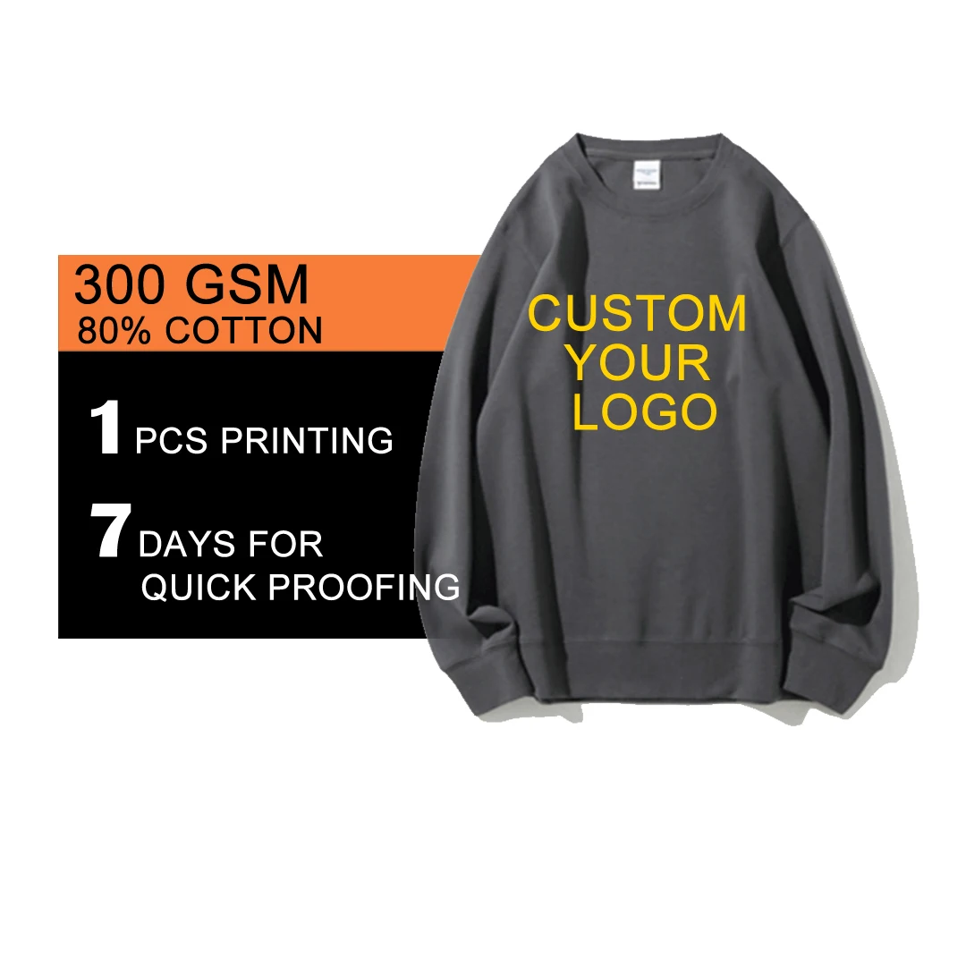 

XINQI OEM/ODM custom hoodies mens pullover bulk oversized 14 color 300 gsm Oversized Long Sleeves hoodies unisex