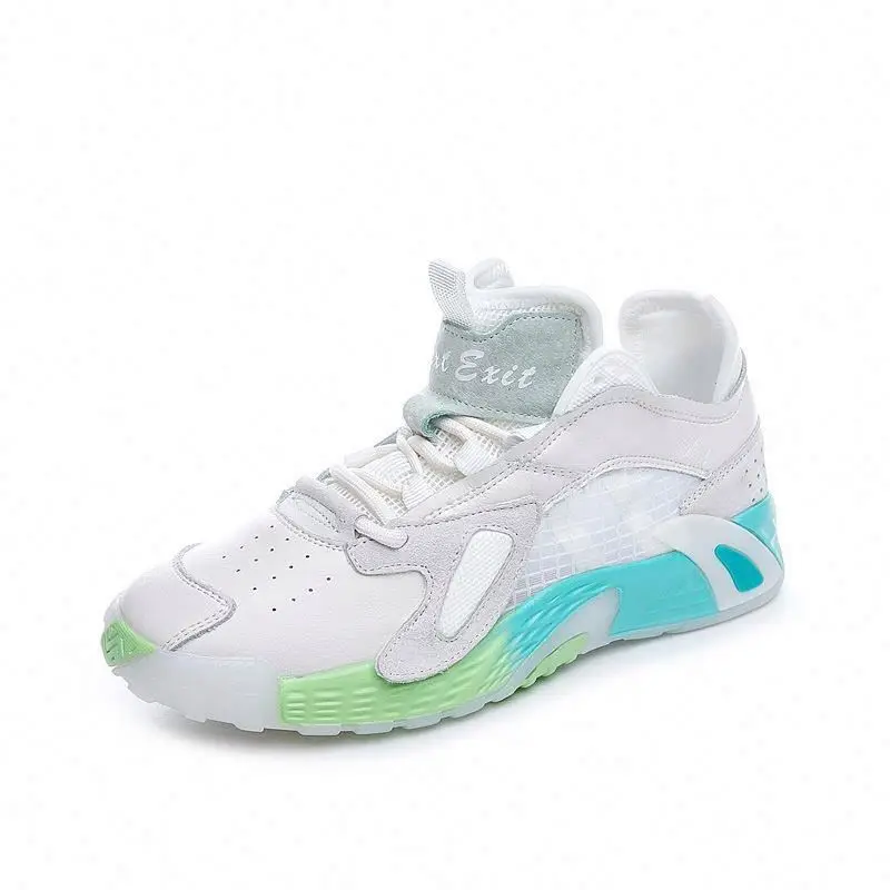 

2020 Fashion Breathable Sport Shoes Trend Sneaker For Women, Black green
