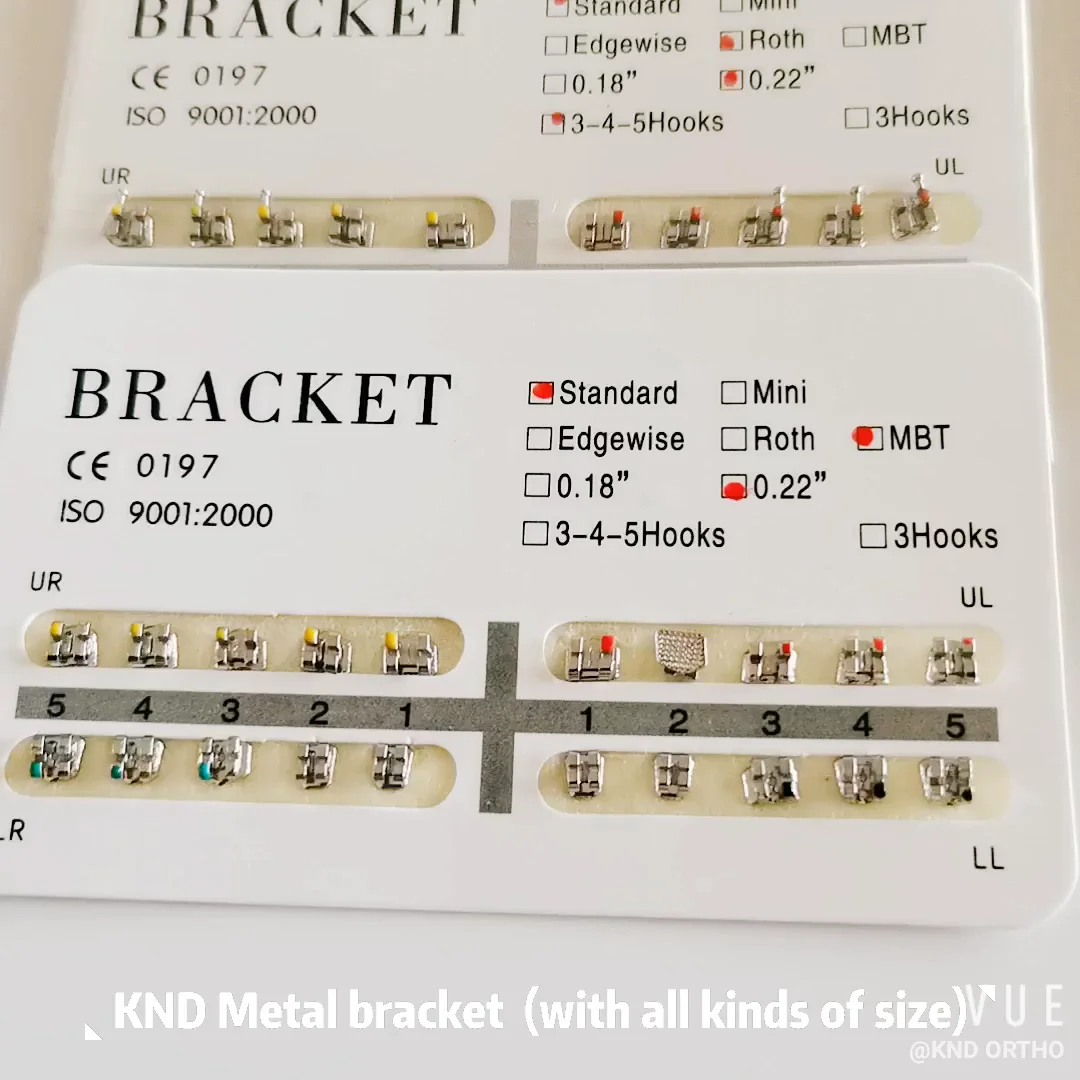 Mbt System Standard Mini Size Dental Braces Orthodontic Roth Brackets