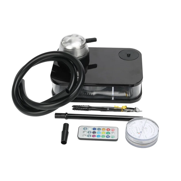 Wholesale Custom Colored Smoke Nargile Plastic Hookah Box Chicha