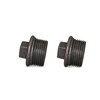 BS standard NPT equal malleable plug beaded with rib malleable plug