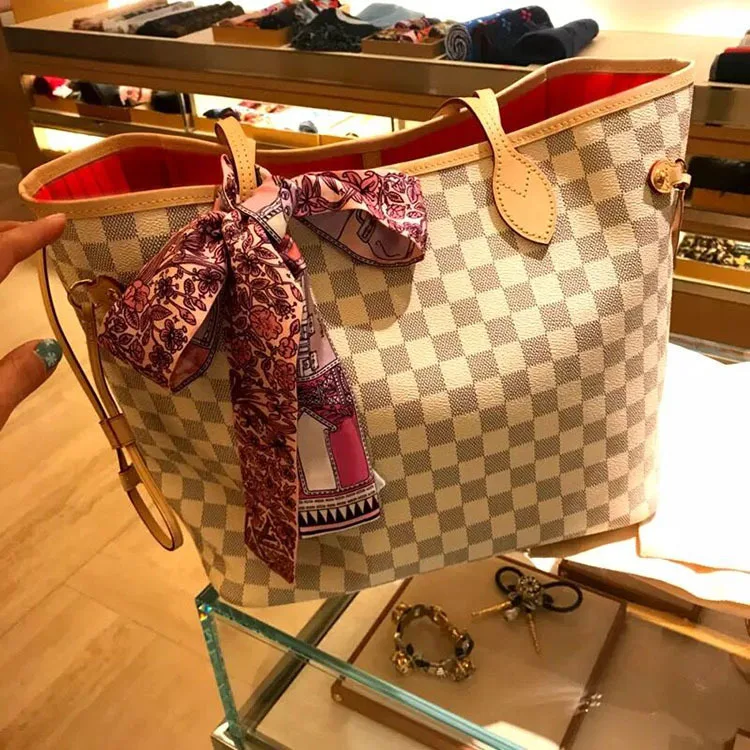 

High quality genuine leather neverfull handbag luxury shoulder bag handbag luxury brand purses luxury handbags for women