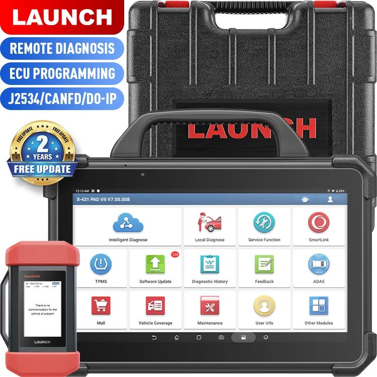 

launch x431 pad 7 elite free update 2 years 12-24volts car and truck x pro 3 pad vii 12 24v car vehicle diagnostic scanner tool
