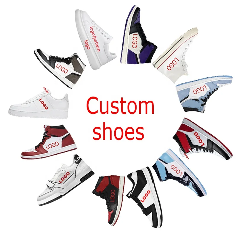 

Factory Designer Custom Manufacturer High Quality Leather Low Board Shoes Custom Original Men's Fashion Basketball Style Shoes, Picture