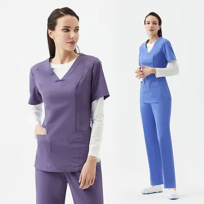 

Hospital Medical Uniform Fabric Scrubs Uniforms Sets Nursing Uniforms Medical Scrubs, Customized