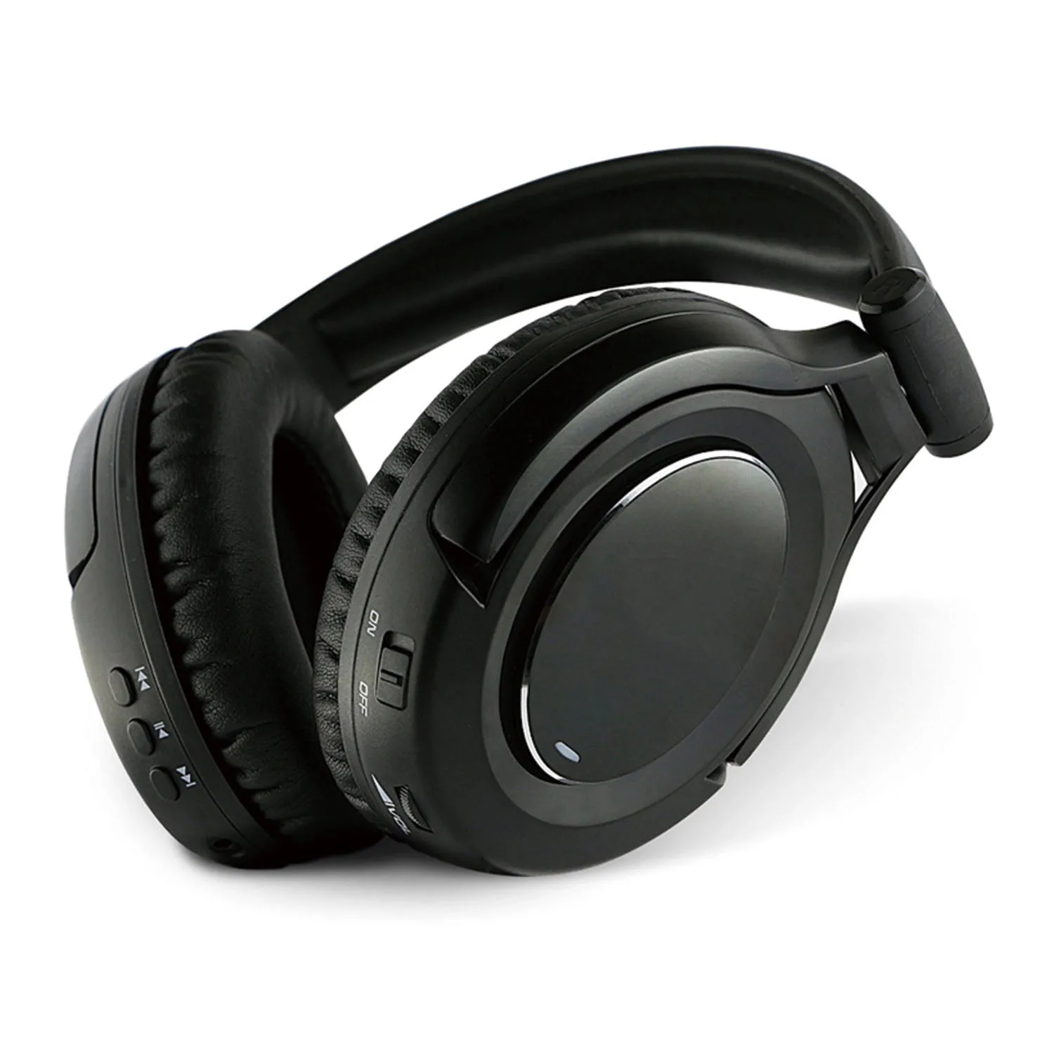 Foldable Over the Ear CSR8670 Wireless Noise Cancellation Headset ANC Headphones with Extra Comfortable Earmuff