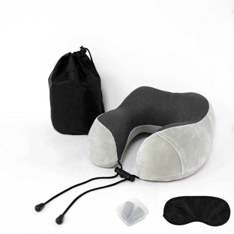 

Custom Flying memory foam u shape pillow pillow for travel foldable travel pillow