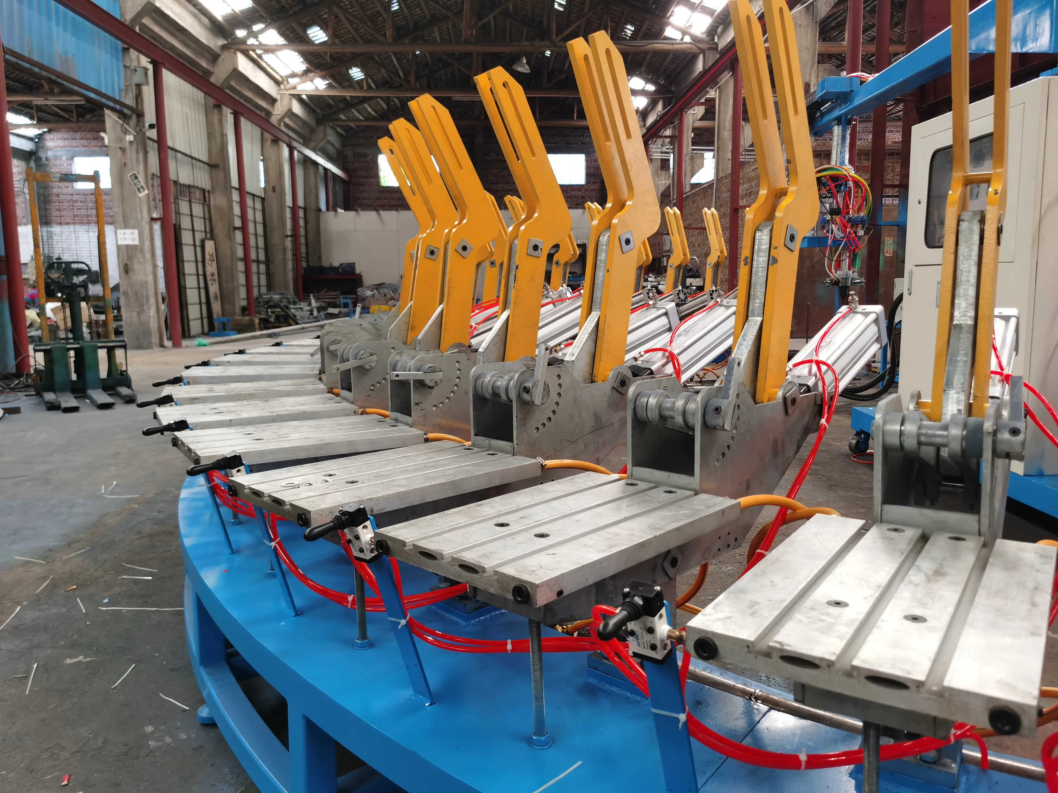 
Automatic Insole and Outsole pu rotary machine polyurethane foam shoe sole production line 