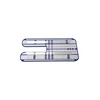 Factory Wholesale Golf Putting Alignment Mirror Golf Training Aid