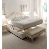New product Italian Luxury Bed with Storage with a twin action spring storage bed
