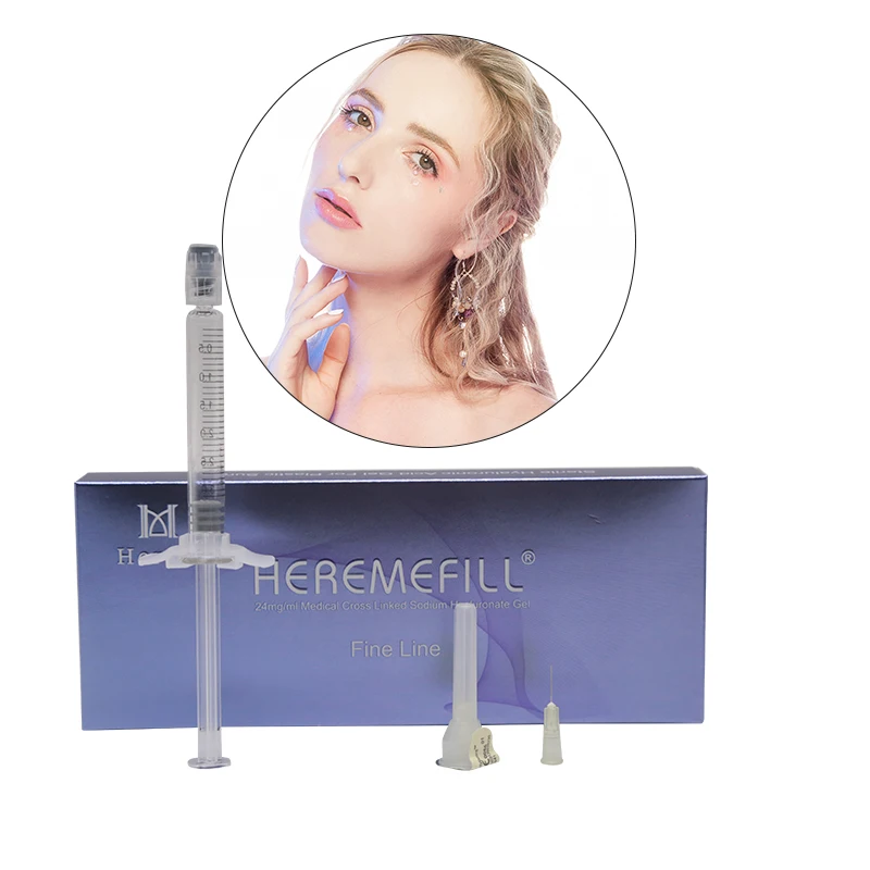 

2ml Fine Line Anti-wrinkle Filler Cross-linked Hyaluronic Acid Injection Dermal Filler