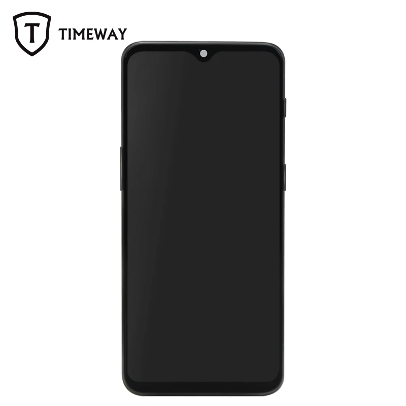 

For One plus 6T LCD with frame Display Screen Touch Panel Assembly Original for Oneplus 6T Display with frame, Black and white