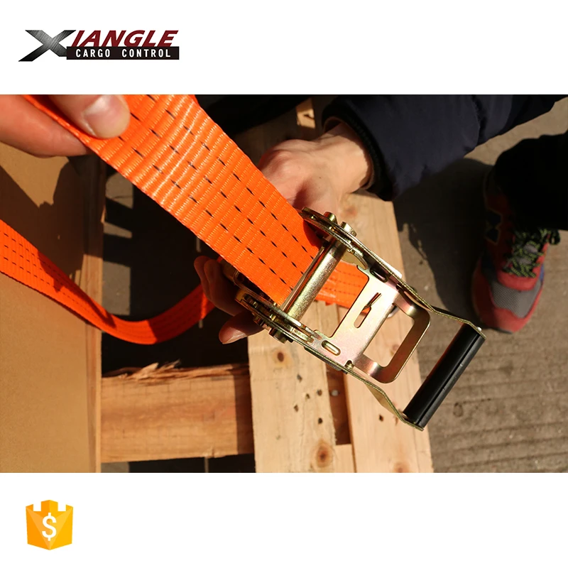 1 Inch 25mm 800kg Capacity Good Black Ecoating Ratchet Buckle Of Truck