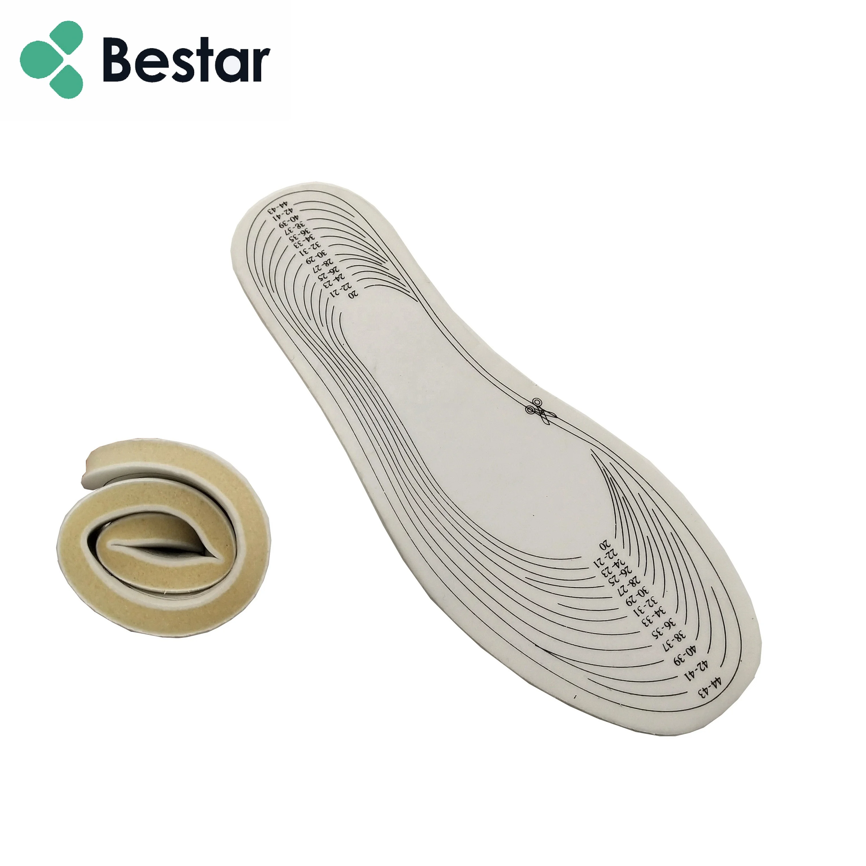 

thick eva sponge full length insole for sports shoes with anti sweat function warm and breathable flat insole, As photo or customized