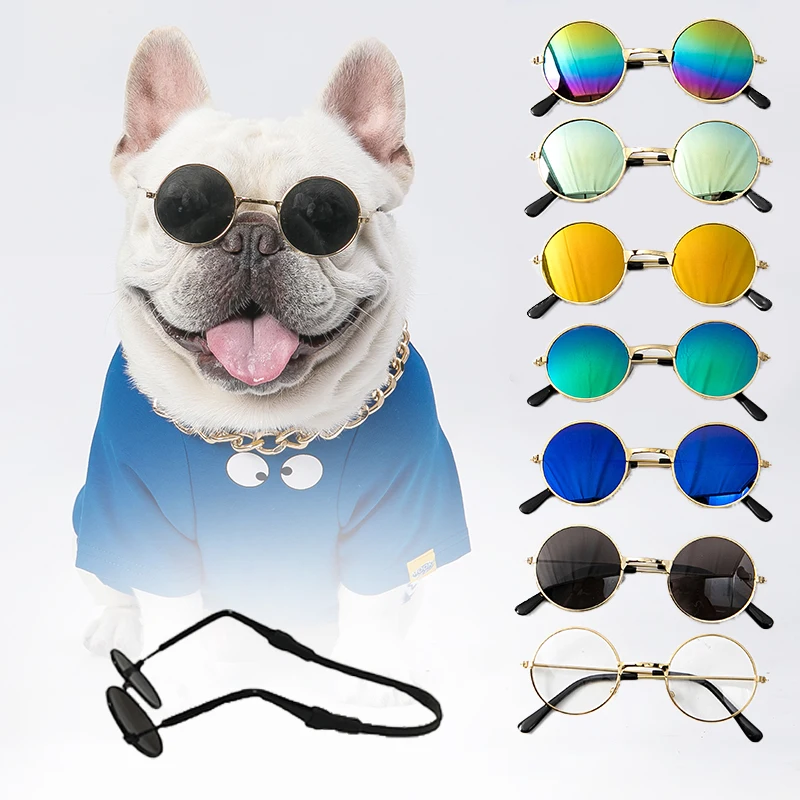 

For Dogs Pet Accessories Glasses Sunglasses Harness Accessory Petty Cheap Products Decorations Lenses Gadgets Goods For Animals