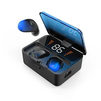 

ES01 BT 5.0 Noise Canceling Single IPX5 Waterproof Headphone Earphone Mini True Wireless Earbuds with Power Bank