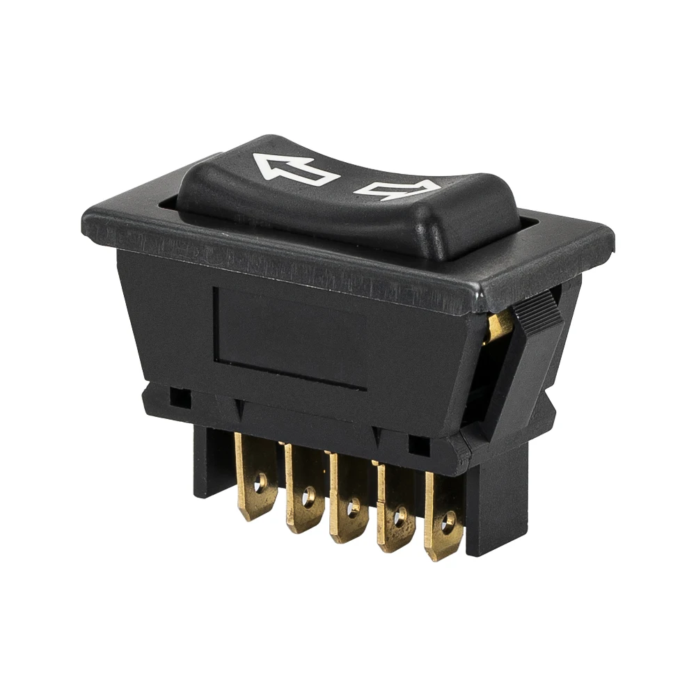 

ASW-01 DPDT Window Switch 3 Way Rocker Switch Automotive Light Car Trunk Switch Auto Part with "Arrows" Laser Engraving