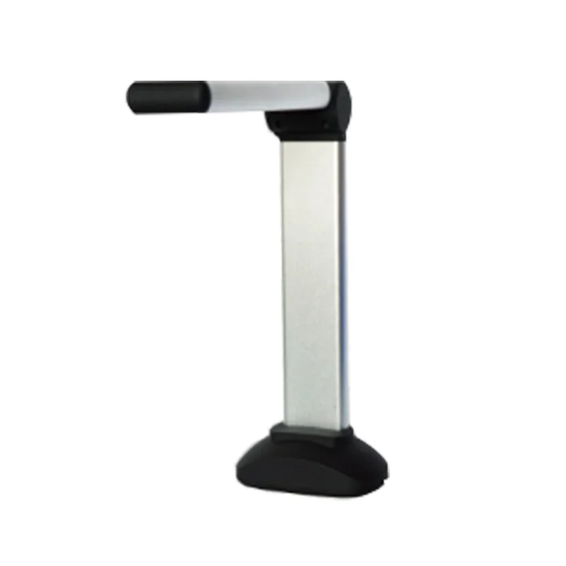 

USB 8.0MP Office Teaching Shooting HD High Speed File Video Booth Accessories Paper Document Scanner A4, White+black