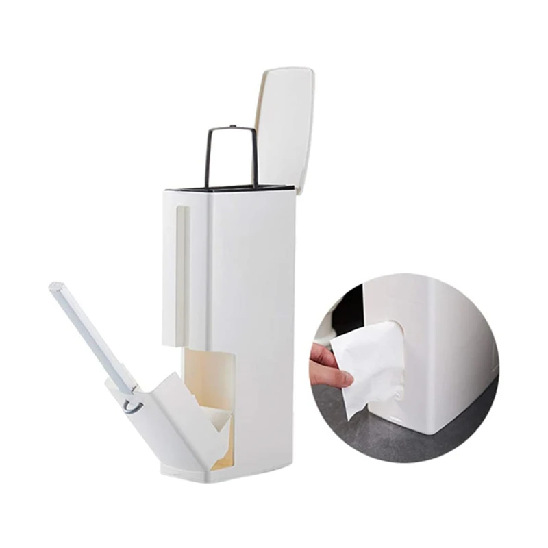 

Multi-function Durable Using Household Desk Trash Can Trash Bin Plastic Kitchen Trash Can