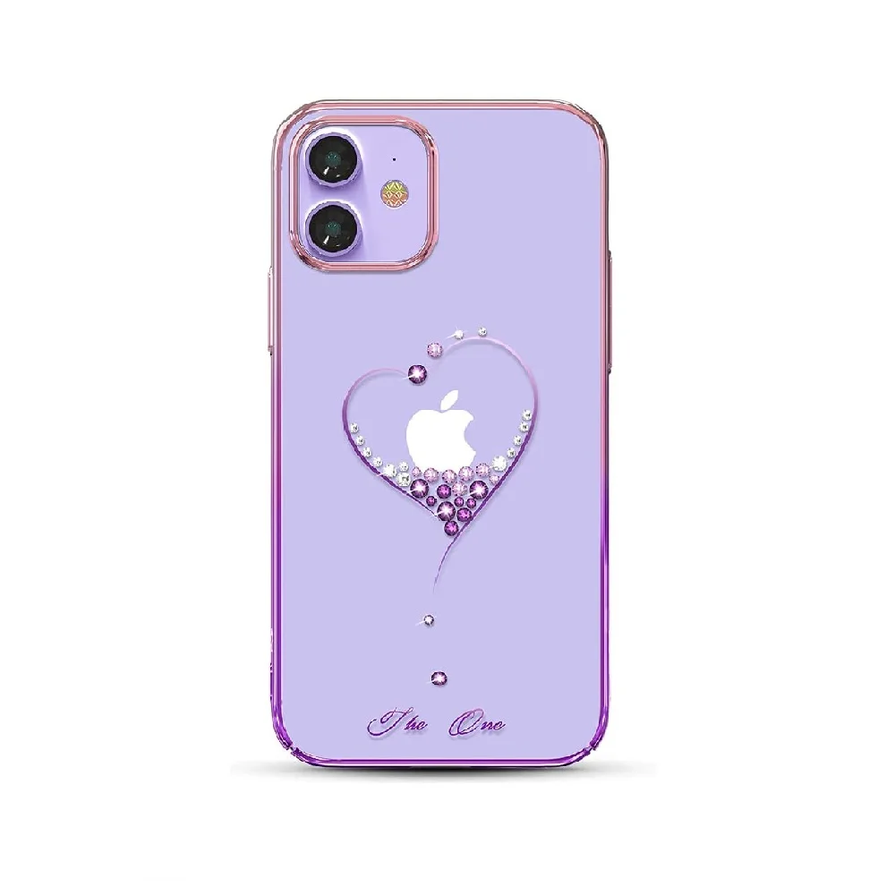 

Kingxbar Purple phone case mobil phone bag for iphon 12 pro max phone design cover iphon 12 caso for apple mobile phons PC cases
