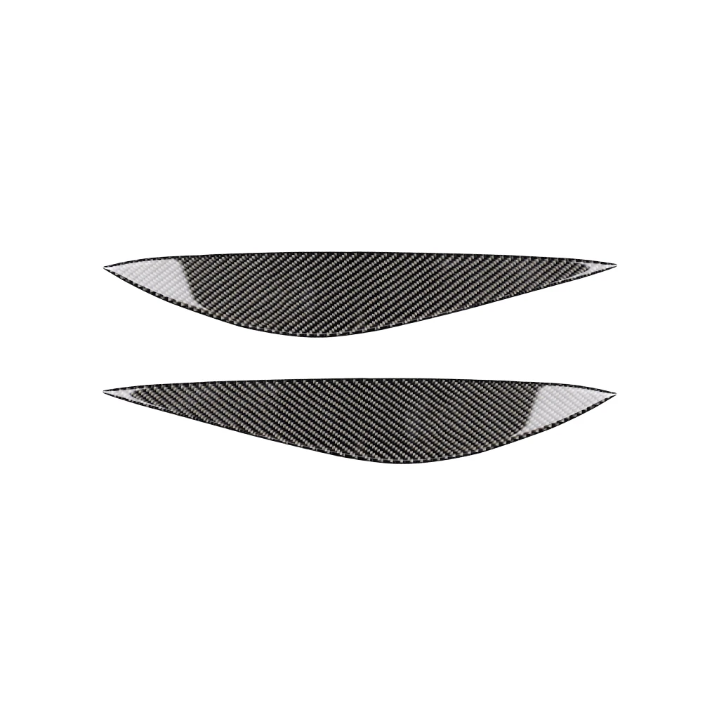 

Carbon Fiber Light Eyebrow Decorative Stickers Trim for Mercedes-Benz C-Class W204