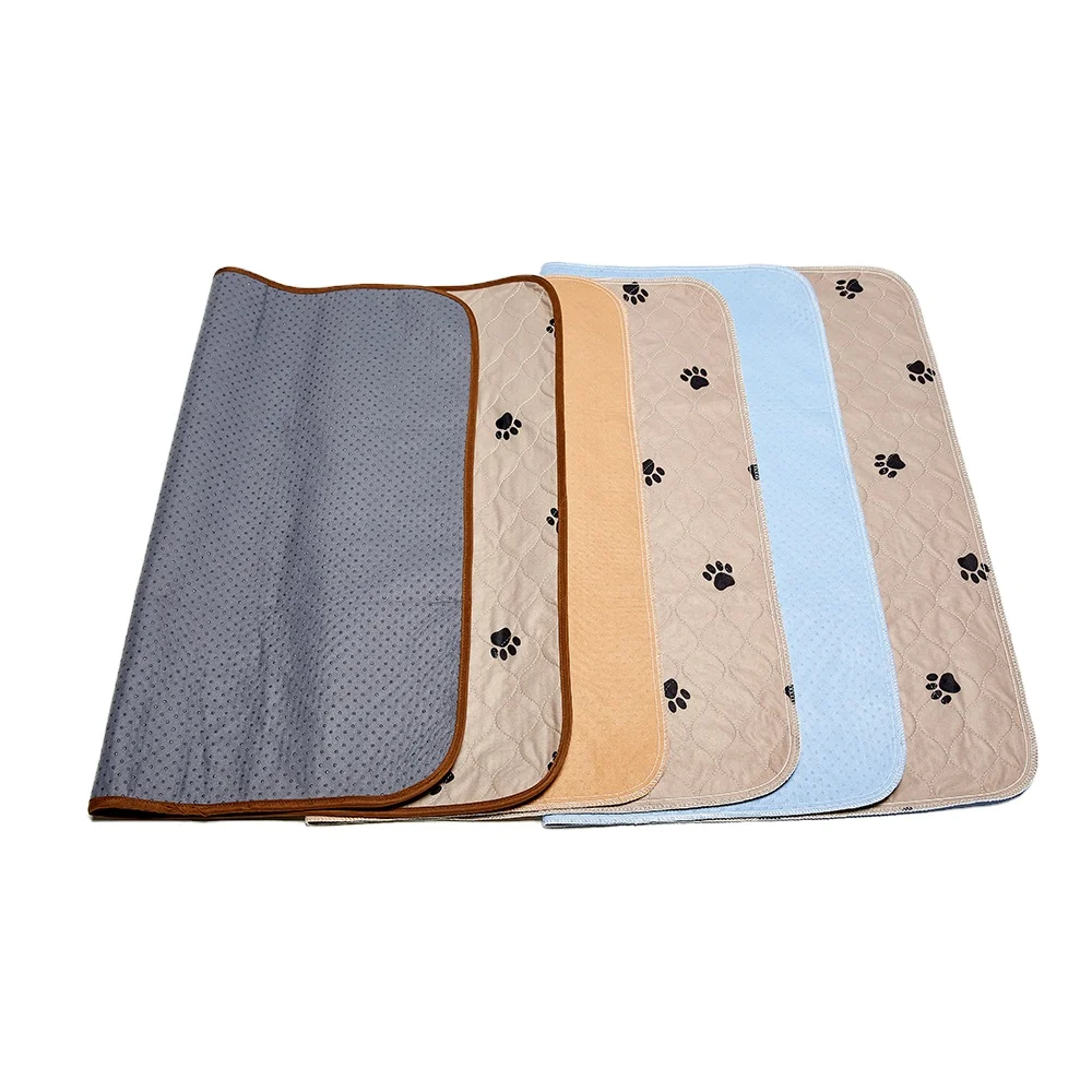 

Washable Dog Pee Mat Puppy Training Urine Diaper Pads Reusable Potty Pet Dog Pee Pad