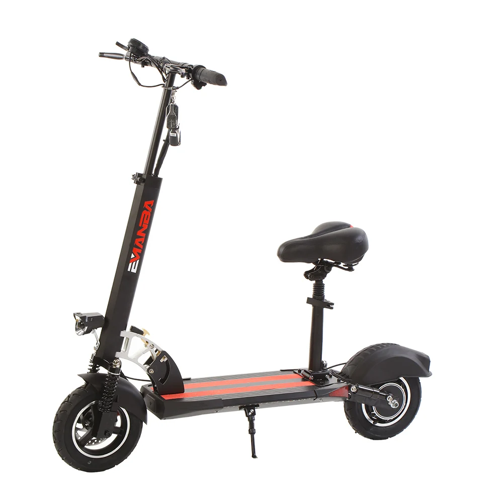 

Wholesale Seat Scooters 36V 15.6AH 500W 10 Inch Tire Powerful Double Suspension Electric Scooter with Removable Seat
