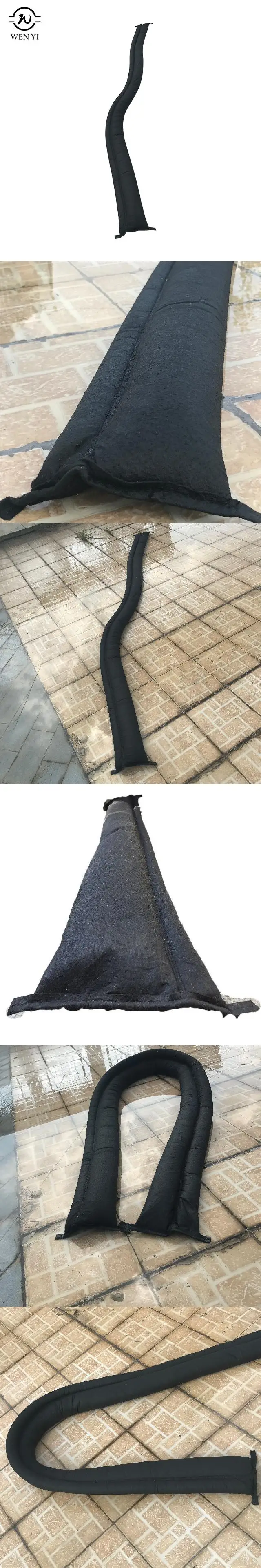 water-activated flood barrier