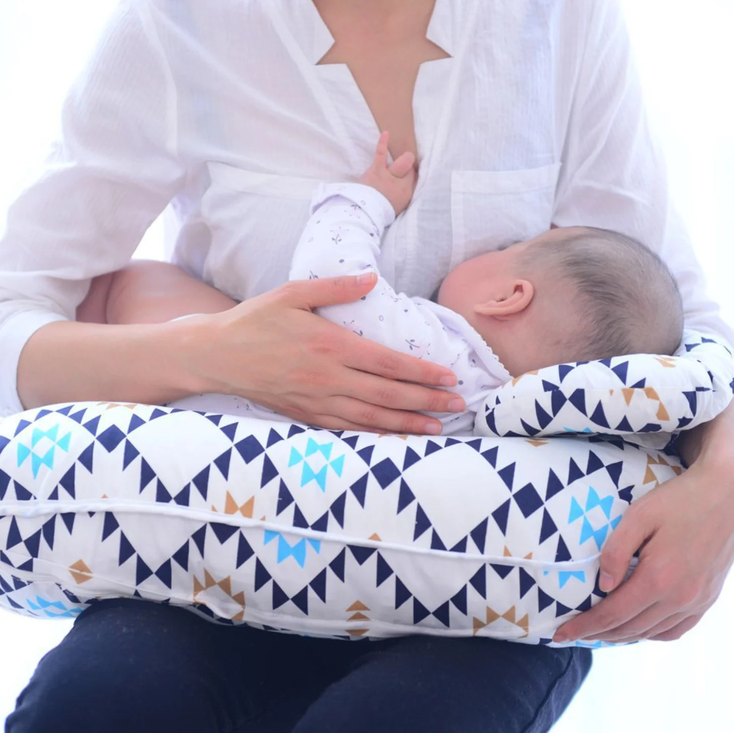 

U-Shaped Breastfeeding Pillow Multifunctional Baby Feeding Pillow Baby Learning Pillow Maternity Supplies