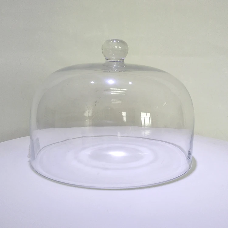 High quality Round clear glass cake cover factory wholesale