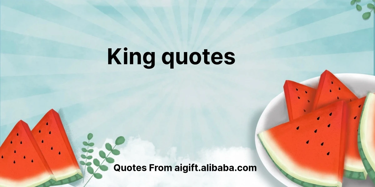 king quotes