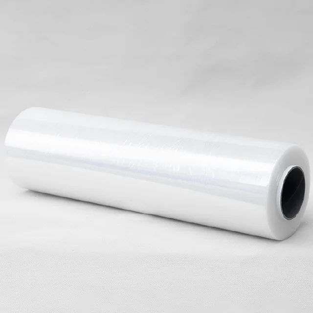 Factory Price 50cm*250m*22um PE Stretch Film Wrap Soft Plastic Packaging for Pallet Wrapping Moisture Proof for Business