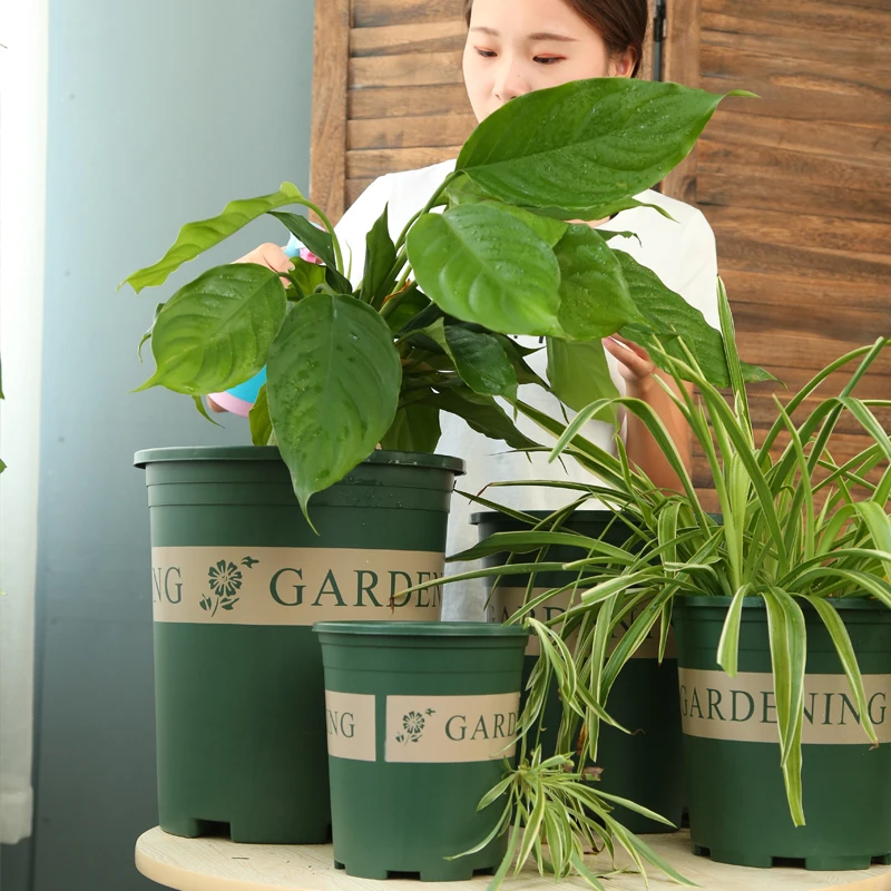 
big plastic pots for plants 7 gallon air flower pot outdoor 7 gallon black nursery pots 