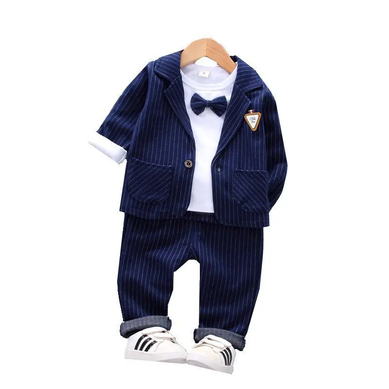 

Latest Party Gentleman Boy Formal Wedding Suits 3 Piece Kids Clothes Set For Boys Kids, Picture