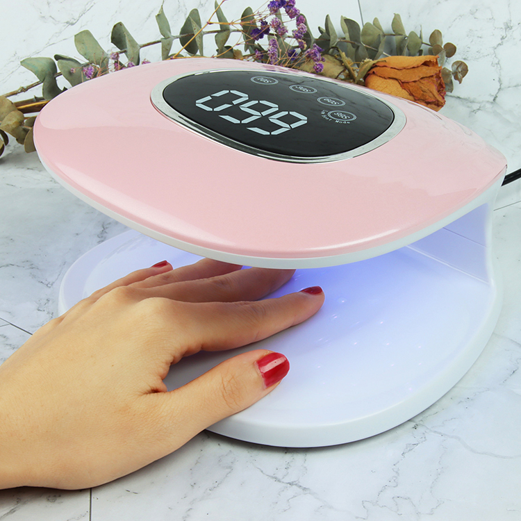 

Jimdoa Multifunctional Pink Table Cordless USB Rechargeable UV Led Light Gel Nail Polish Dryer Lamp