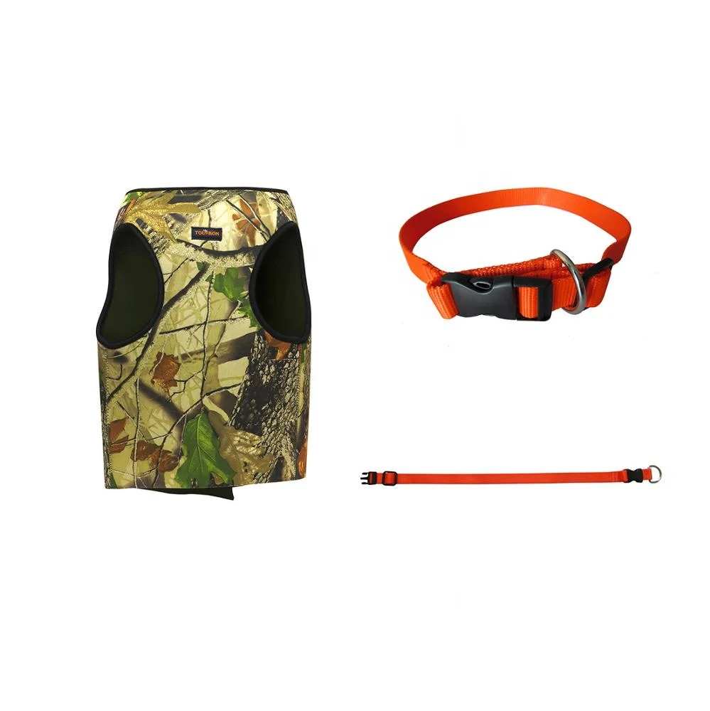 

HIBO protection function hunting neoprene camo dog vest dog jacket