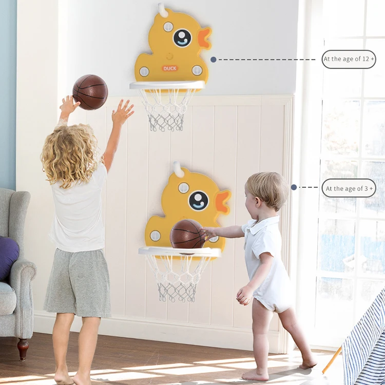 

1-6 Years old toy kids mini plastic basketball hoop baby portable basketball stand