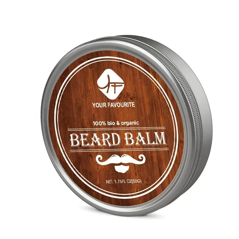 

Private Label Hot sale Organic Beard Care Beard Styling Moisturizing Growth Mustache Wax Beard Balm