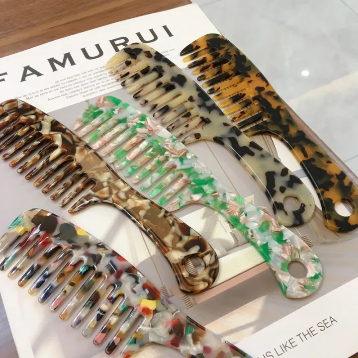 

Wholesale Custom Travel 3mm Tortoiseshell Cellulose Small Acetate Hair Comb, Picture