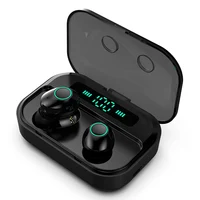 

TWS bluetooth 5.0 mini headset 5.0 Sports Headset Waterproof Smart Charging case long earbuds bluetooth earphone